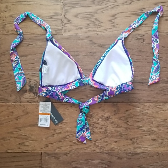 Kenneth Cole halter bikini top small - Picture 4 of 7